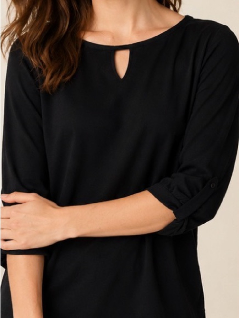 Van Heusen Black Blouse